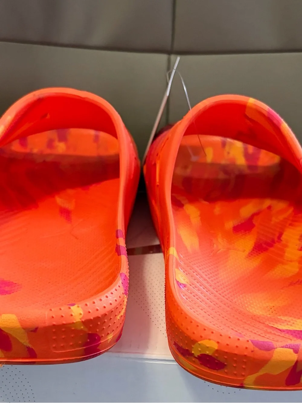 BNWT NIKE AIR JORDAN POST SLIDE GS ORANGE BLAZE ITEM#FZ3154-800 US SIZE 5 YOUTH